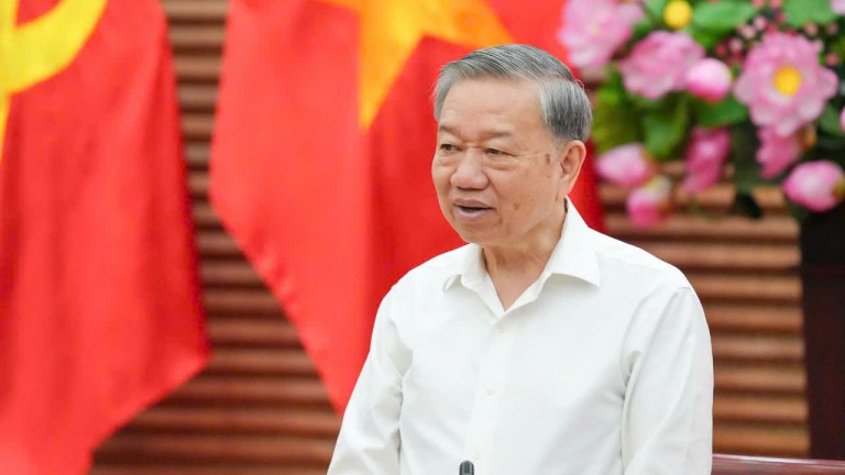 Tổng Bí thư Tô Lâm: Nghệ An phải lấy công nghệ và tri thức làm động lực